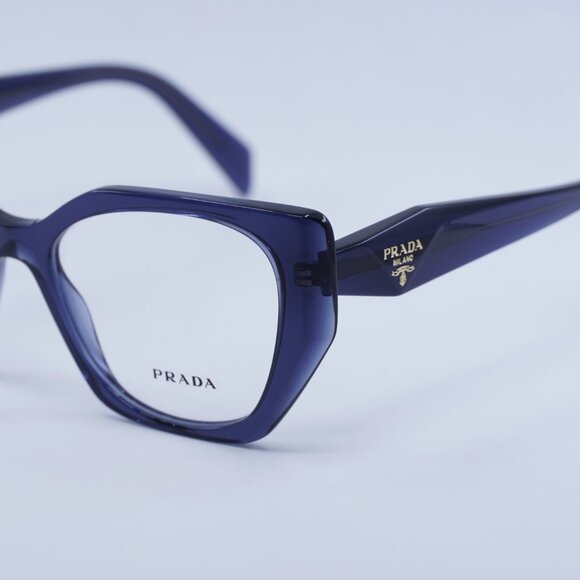 🕶️ New Prada PR18WV 08Q1O1 52mm Eyeglasses - Blue Frame - Picture 9 of 11